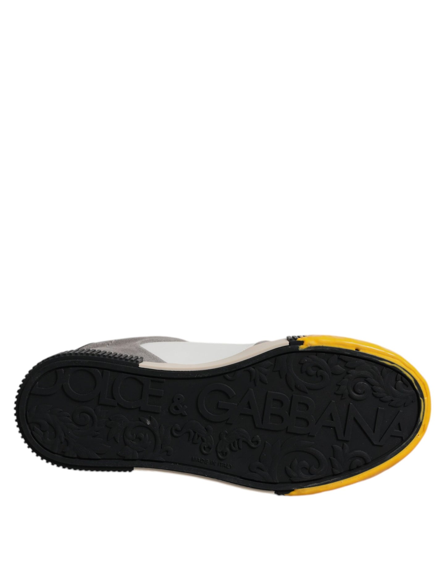 Dolce & Gabbana Mehrfarbige DNA Low Top Sneakers aus Leder
