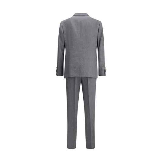 Brunello Cucinelli Gray Linen Two-Piece Suit