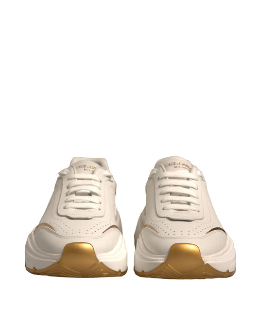 Dolce & Gabbana Daymaster Low Top Sneakers in Weißgold