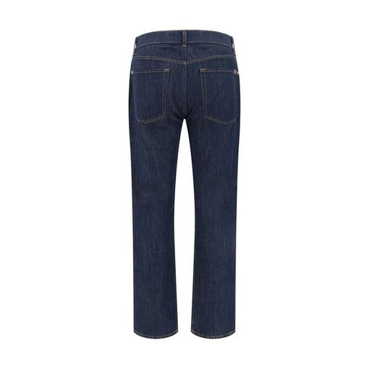 7FOR Blaue Baumwoll-Jeans mit geradem Bein