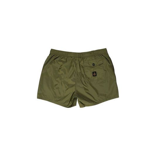 Refrigiwear Grüne Polyester-Badeshorts