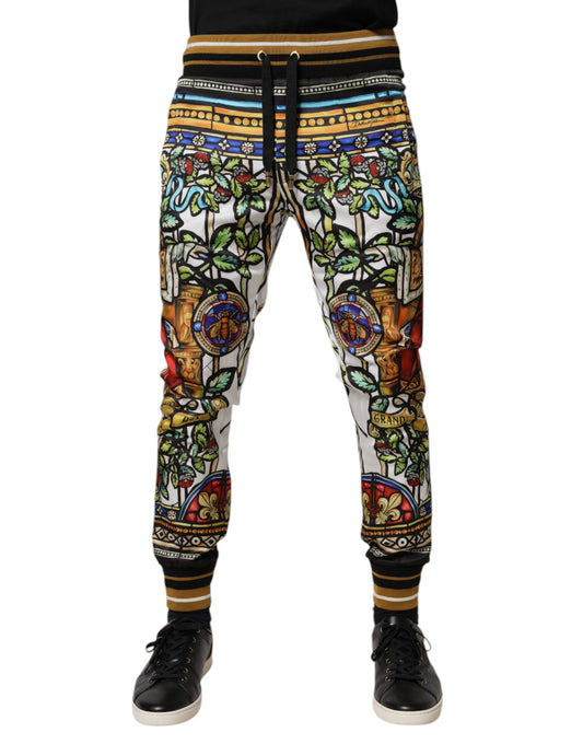 Dolce & Gabbana Mehrfarbige NAPOLEON Jogger Jogginghose