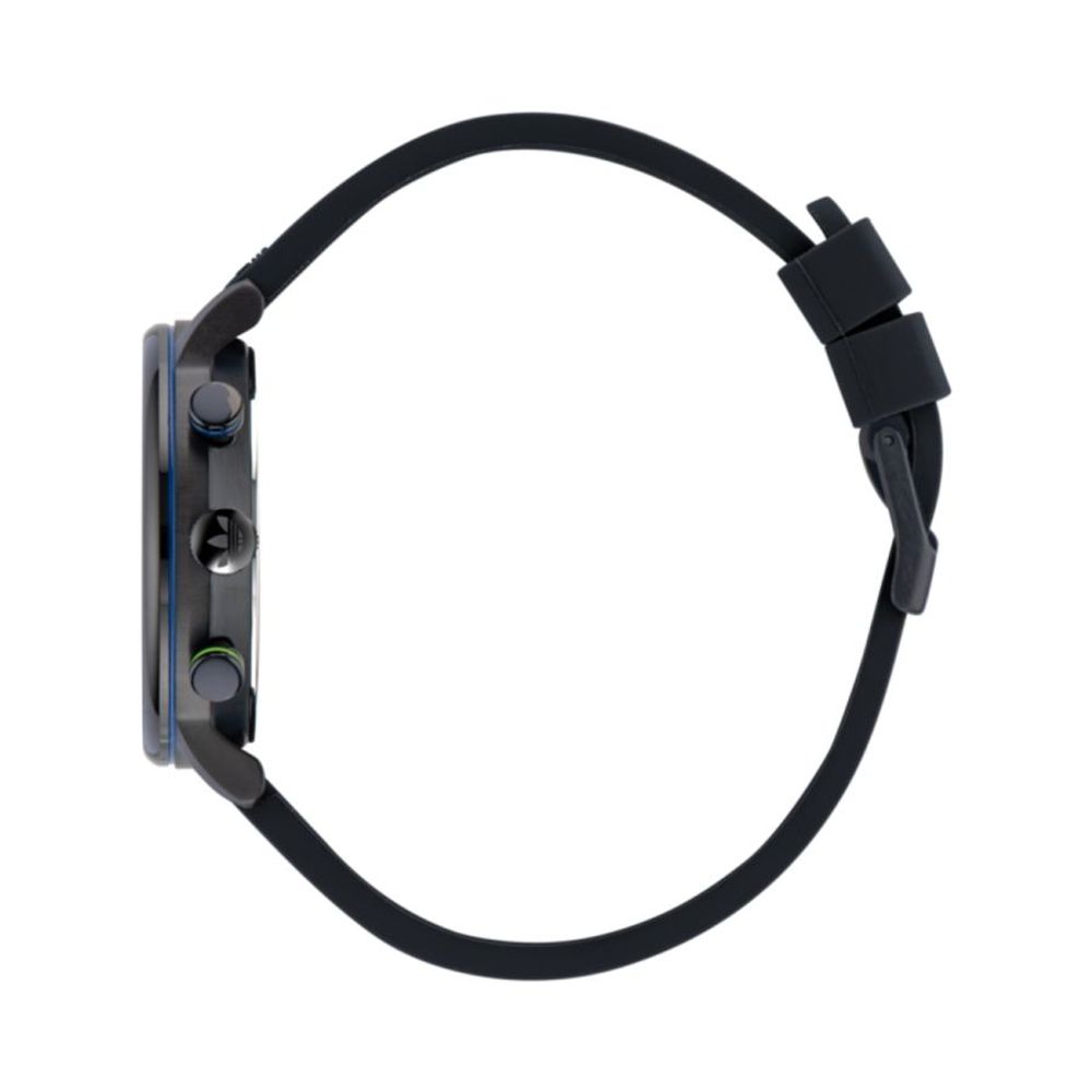 Adidas Schwarze Synthetikuhr