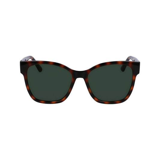 Karl Lagerfeld – Braune Sonnenbrille mit Spritzguss