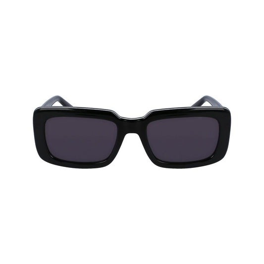 Karl Lagerfeld – Schwarze Sonnenbrille mit Spritzguss