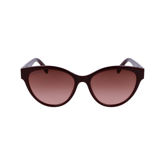 Lacoste – Rote Sonnenbrille mit Spritzguss
