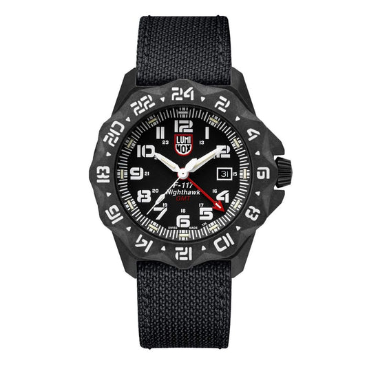 Luminox schwarze Stoffuhr