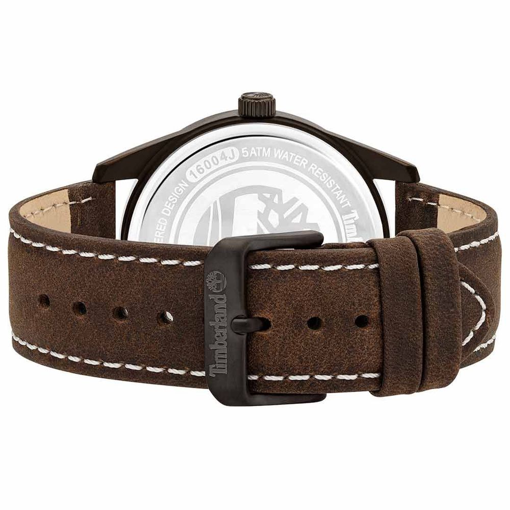 Timberland Braune Lederuhr