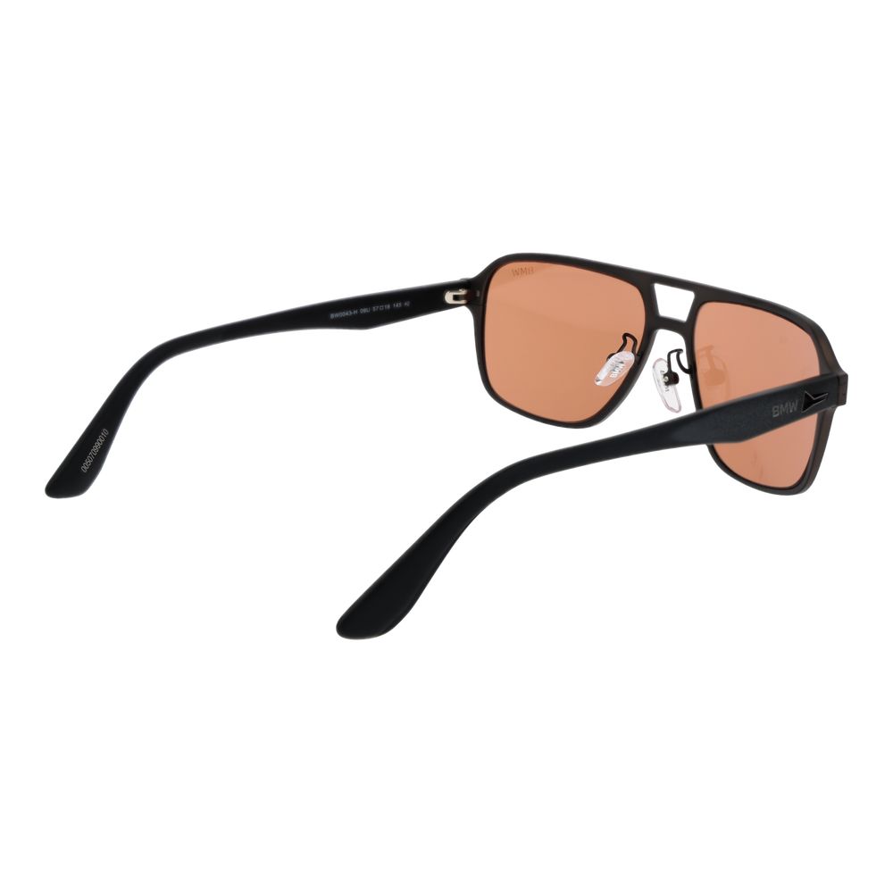 BMW Sonnenbrille aus grauem Aluminium