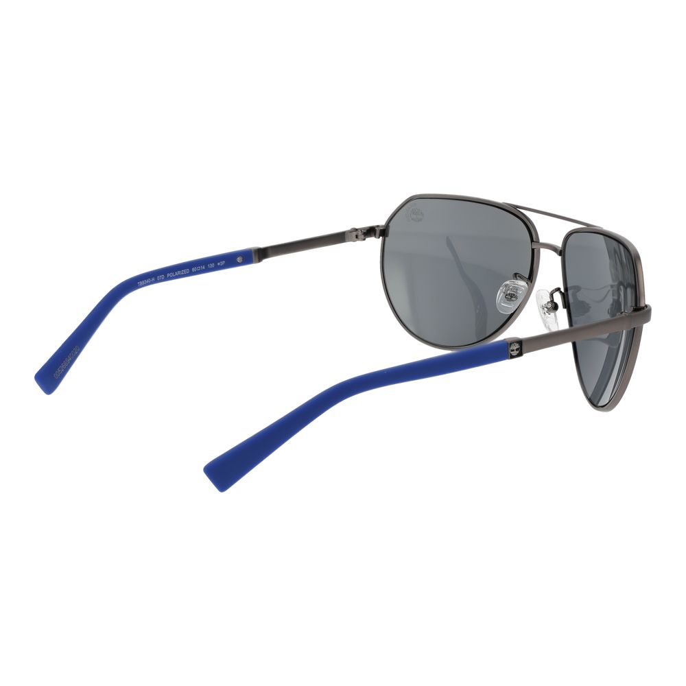 Timberland Sonnenbrille aus grauem Metall