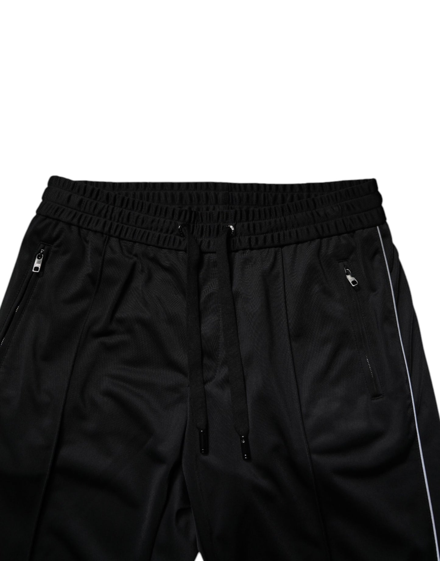 Dolce & Gabbana Schwarze Polyester-Jogginghose für Herren