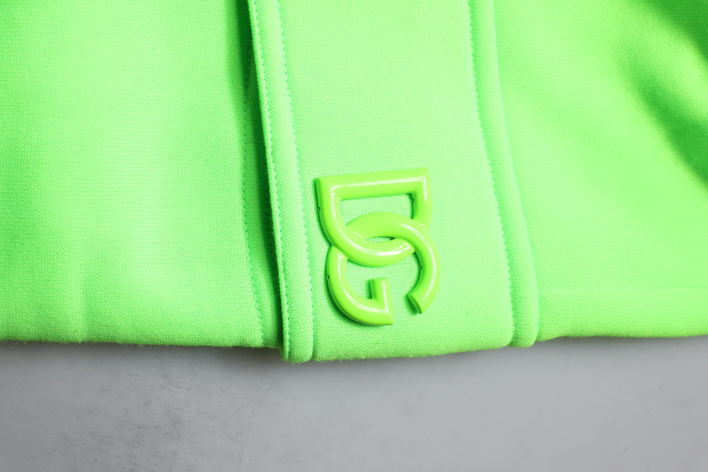 Dolce & Gabbana Neongrüne Cargo-Jogginghose für Herren