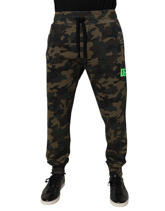 Dolce & Gabbana – Jogginghose mit mehrfarbiger Camouflage-Optik