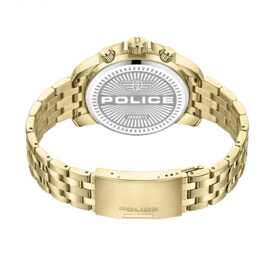 Police – Goldene Edelstahluhr
