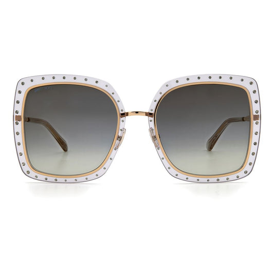 Jimmy Choo Sonnenbrille aus goldenem Metall