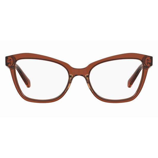 Love Moschino – Gelbe Acetat-Brille