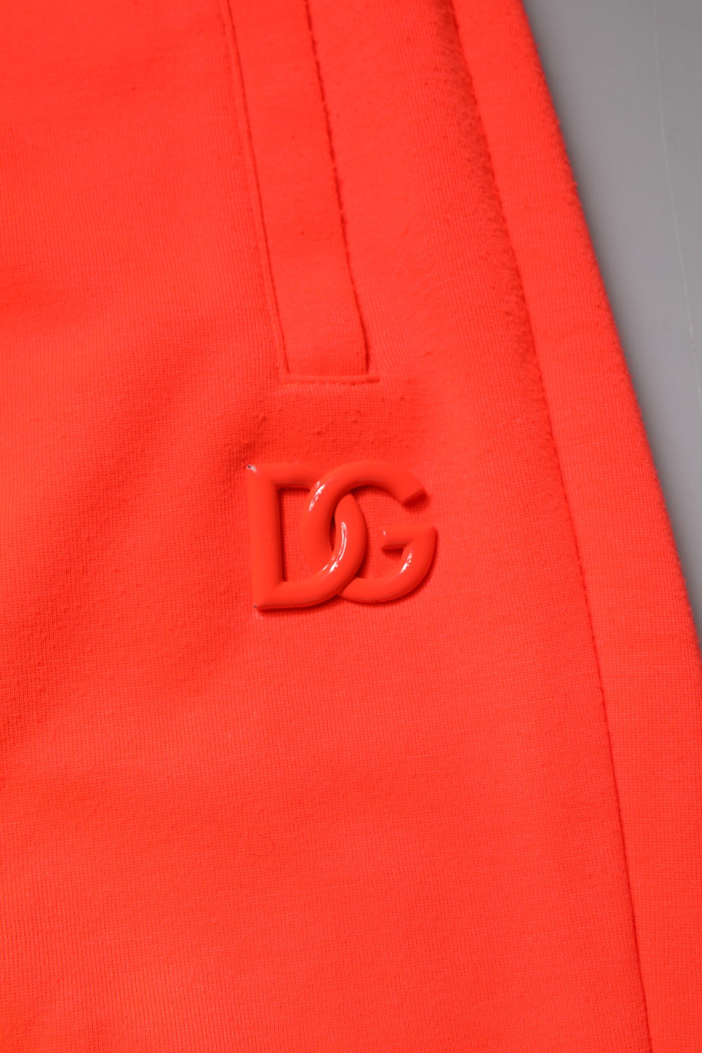 Dolce & Gabbana Rote Bermudashorts aus Polyester mit mittlerer Taille für Herren