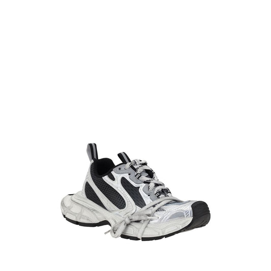 Balenciaga Mehrfarbige Stoff-Sneaker mit dicker Sohle