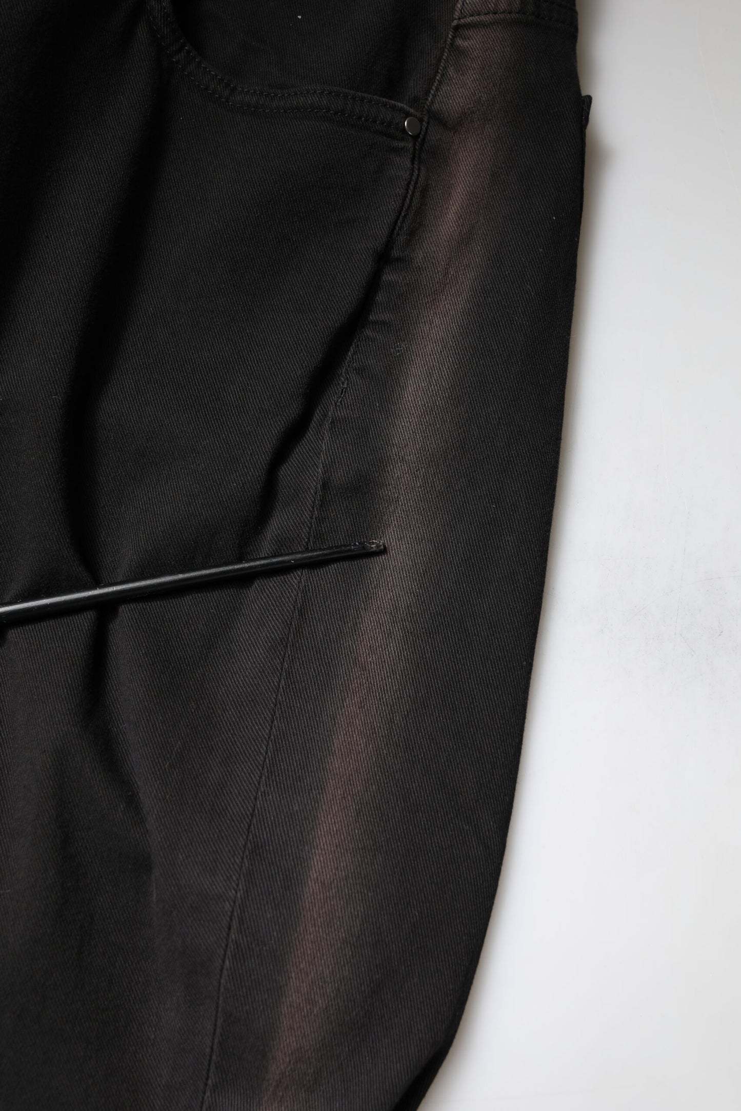 Dolce & Gabbana Black Cotton High Waist Skinny Denim Jeans