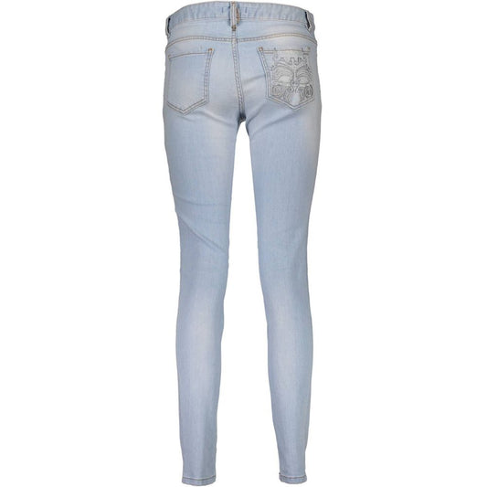 Just Cavalli Blaue Baumwolljeans für Damen