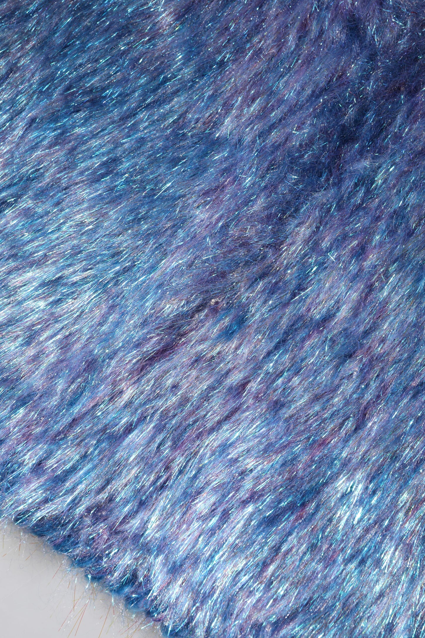 Dolce & Gabbana Mehrfarbiger Minirock aus Plüsch mit hoher Taille