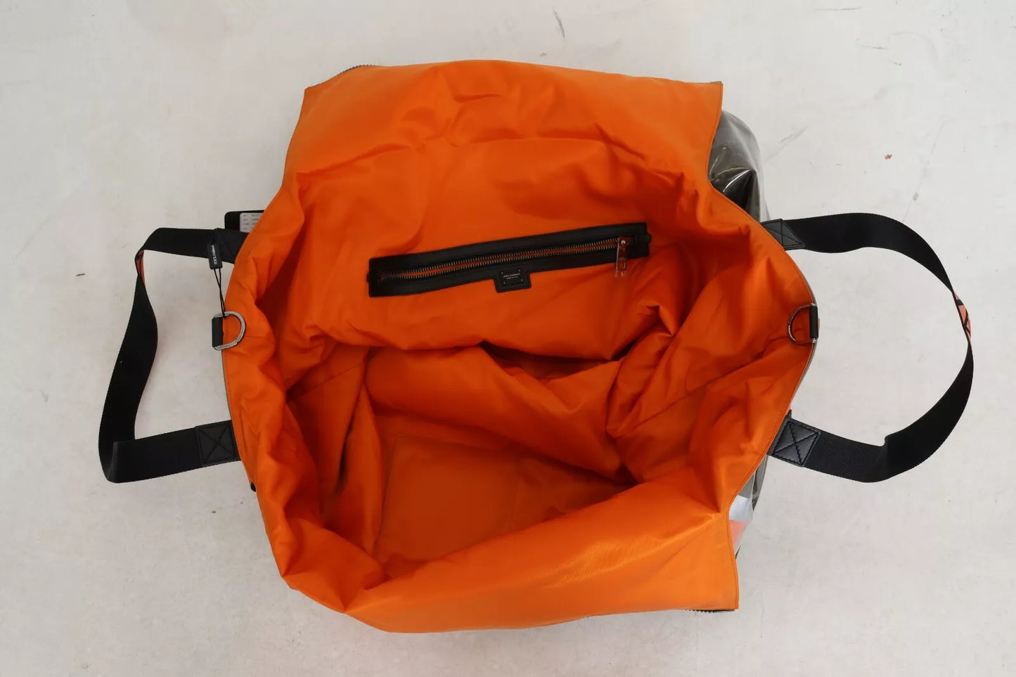 Dolce & Gabbana – Grüne, übergroße Tragetasche aus Kunststoff im Fashion Expression-Stil