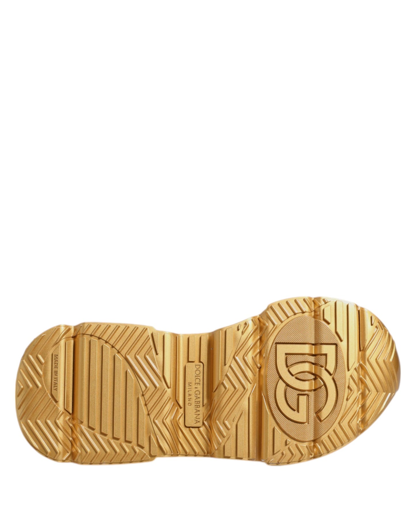 Dolce & Gabbana Daymaster Low Top Sneakers in Weißgold