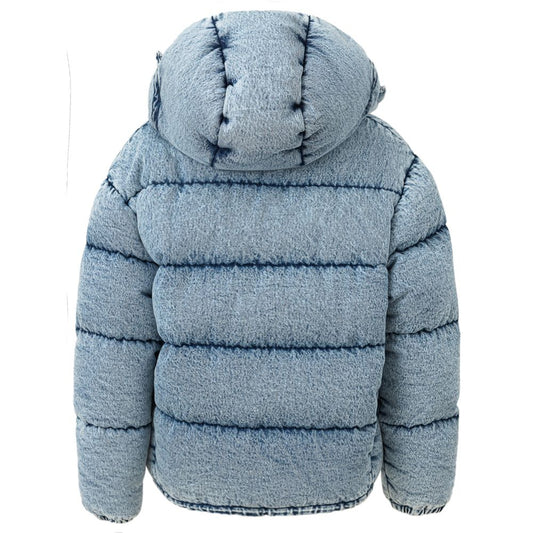 Miu Miu Mantel aus blauem Polyester