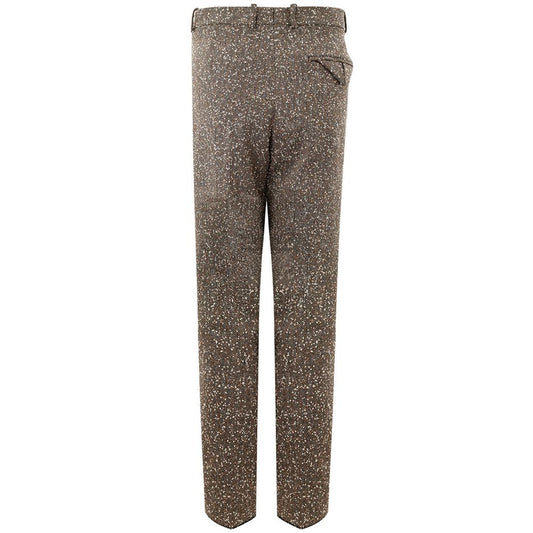 Bottega Veneta Mehrfarbige Viskosehose für elegante Abende
