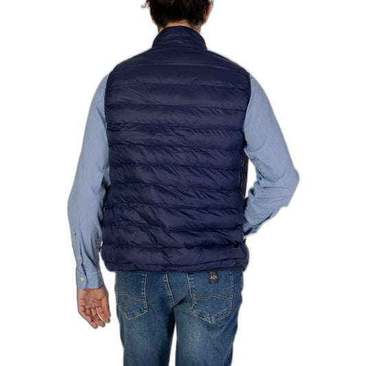 U.S. POLO ASSN. Blue Polyamide Sleveless Jacket