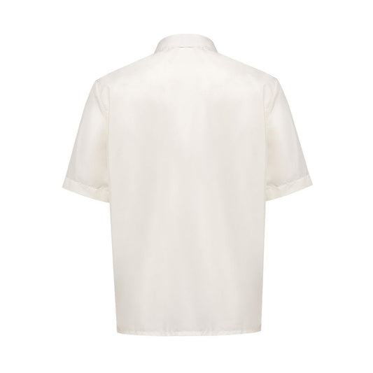 Dior Weißes Kurzarmhemd aus Polyester