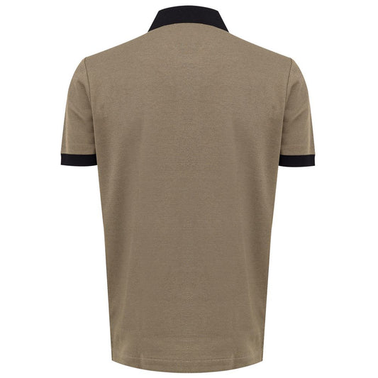 Dunhill Poloshirt aus grüner Baumwolle