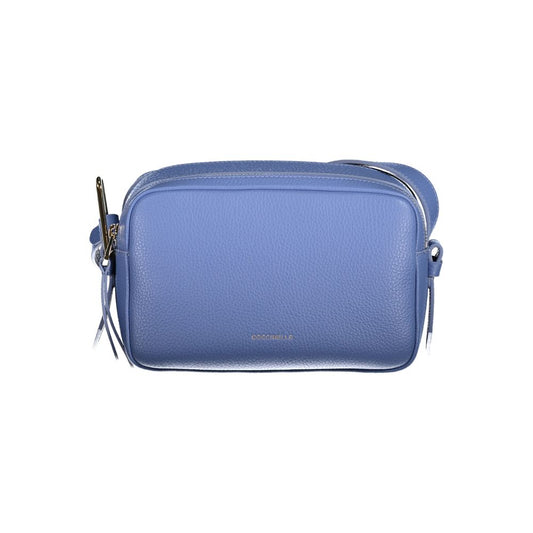 Coccinelle Hellblaue Leder Damen Handtasche