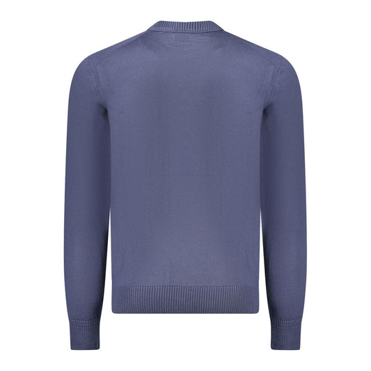 Hugo Boss Blauer Wollpullover für Herren