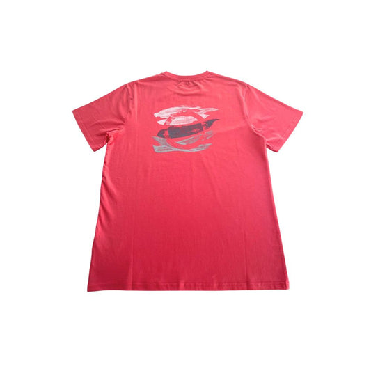 Trussardi Beachwear Herren-T-Shirt aus roter Baumwolle