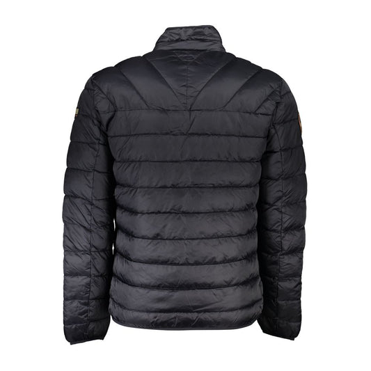 Napapijri Schwarze Polyamid-Herrenjacke