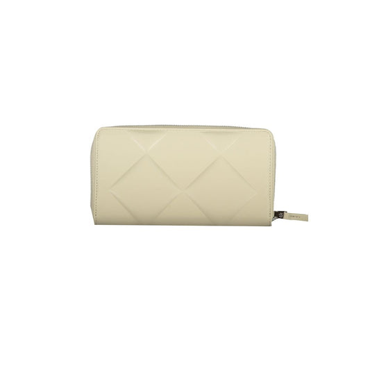 Calvin Klein Beige Polyester Geldbörse