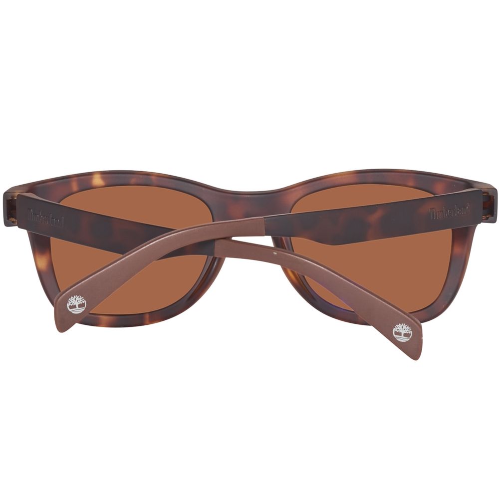 Timberland – Braune Sonnenbrille mit Spritzguss