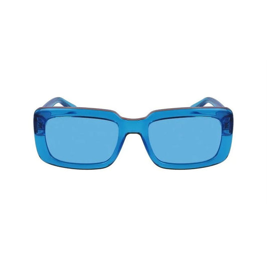 Karl Lagerfeld – Blaue Sonnenbrille mit Spritzguss