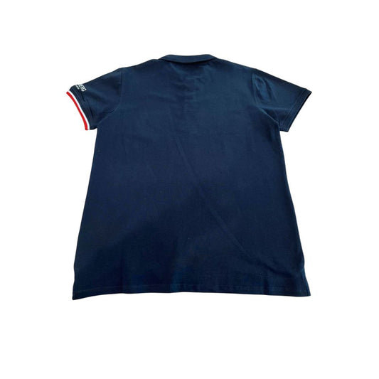 Iceberg Blue Cotton Men Polo Shirt