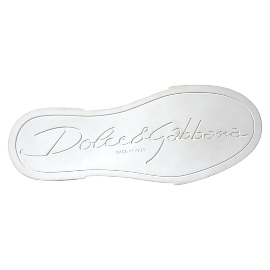 Dolce & Gabbana Mehrfarbige Patchwork Low Top Sneakers Schuhe