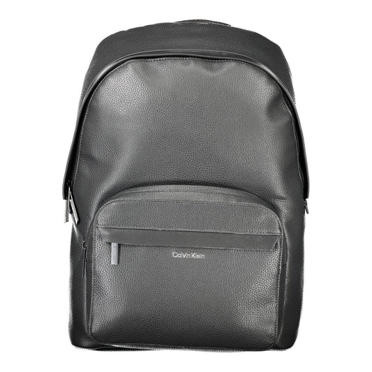Calvin Klein Schwarzer Polyester Herren Rucksack