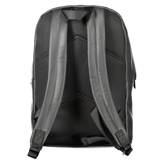 Calvin Klein Schwarzer Polyester Herren Rucksack