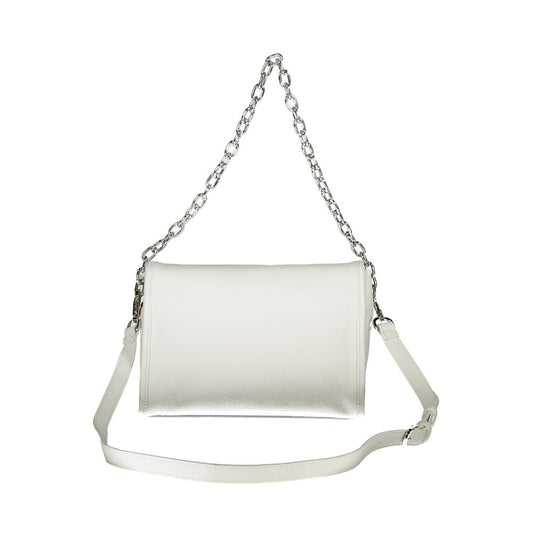 Mario Valentino White Polyethylene Handbag