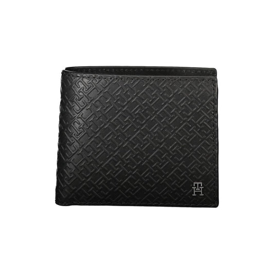 Tommy Hilfiger – Klassische Lederbrieftasche mit Münzfach und Kartenfächern