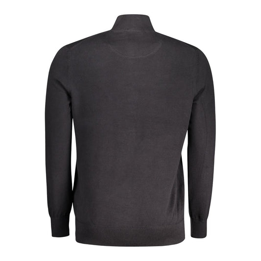 Timberland Herren-Cardigan aus schwarzer Baumwolle