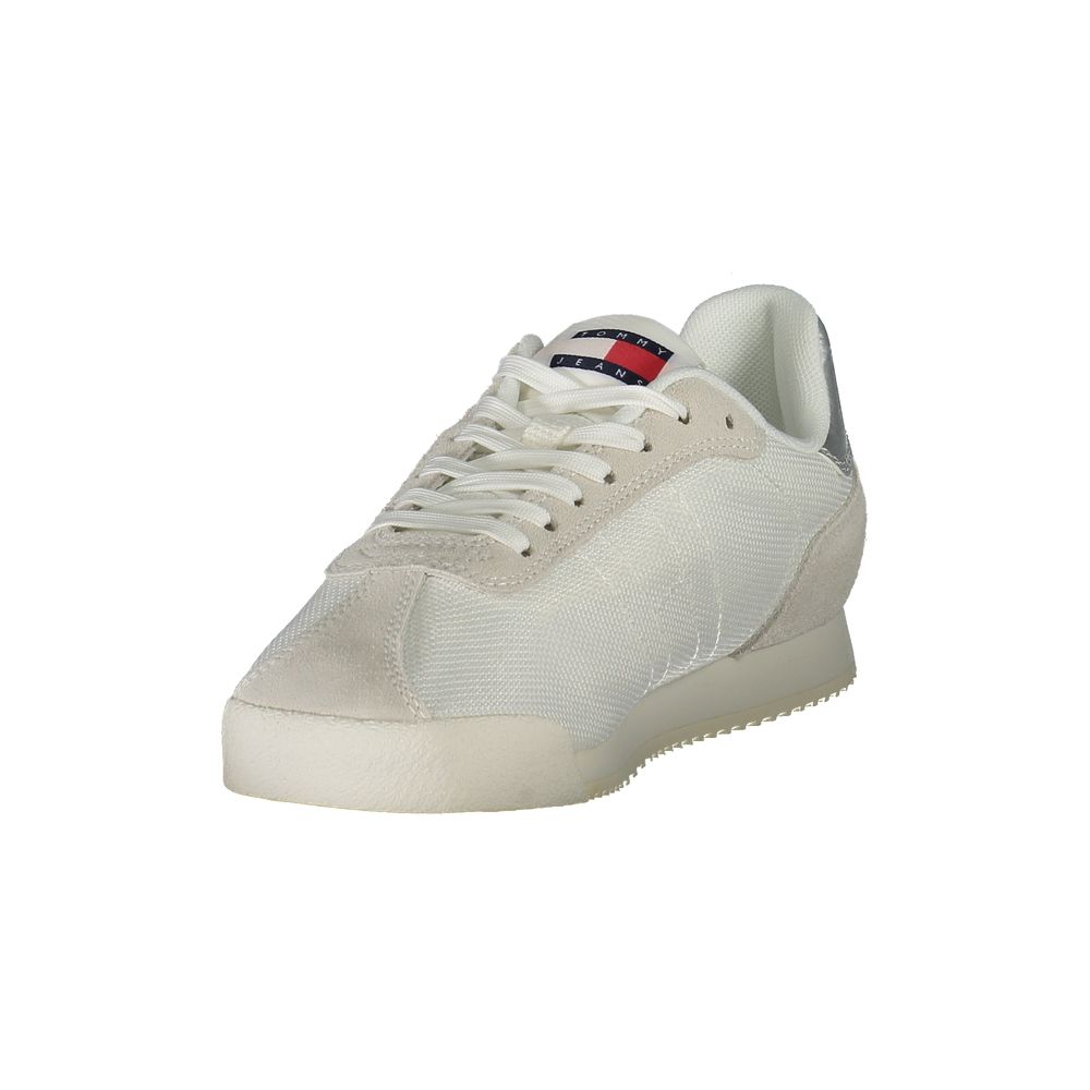 Tommy Hilfiger – Weiße Polyester-Sneaker für Damen