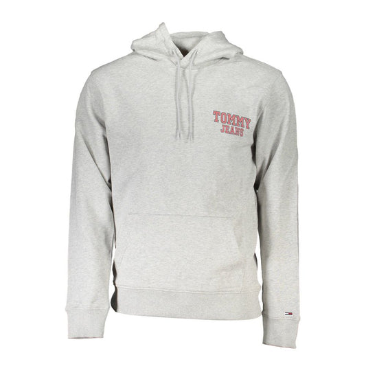 Tommy Hilfiger Grauer Baumwollpullover für Herren