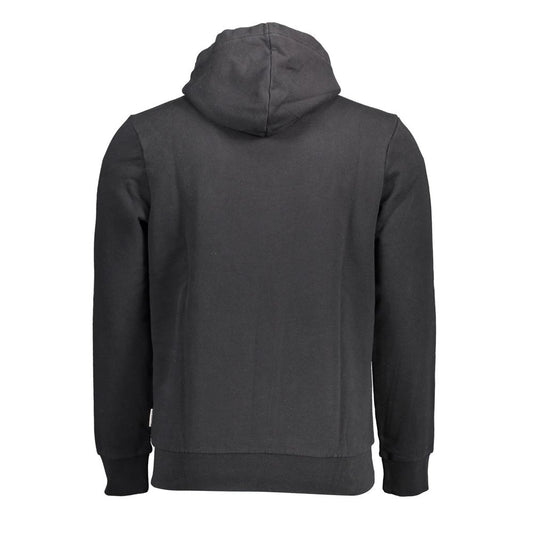 Napapijri Schwarzer Baumwoll-Hoodie für Herren