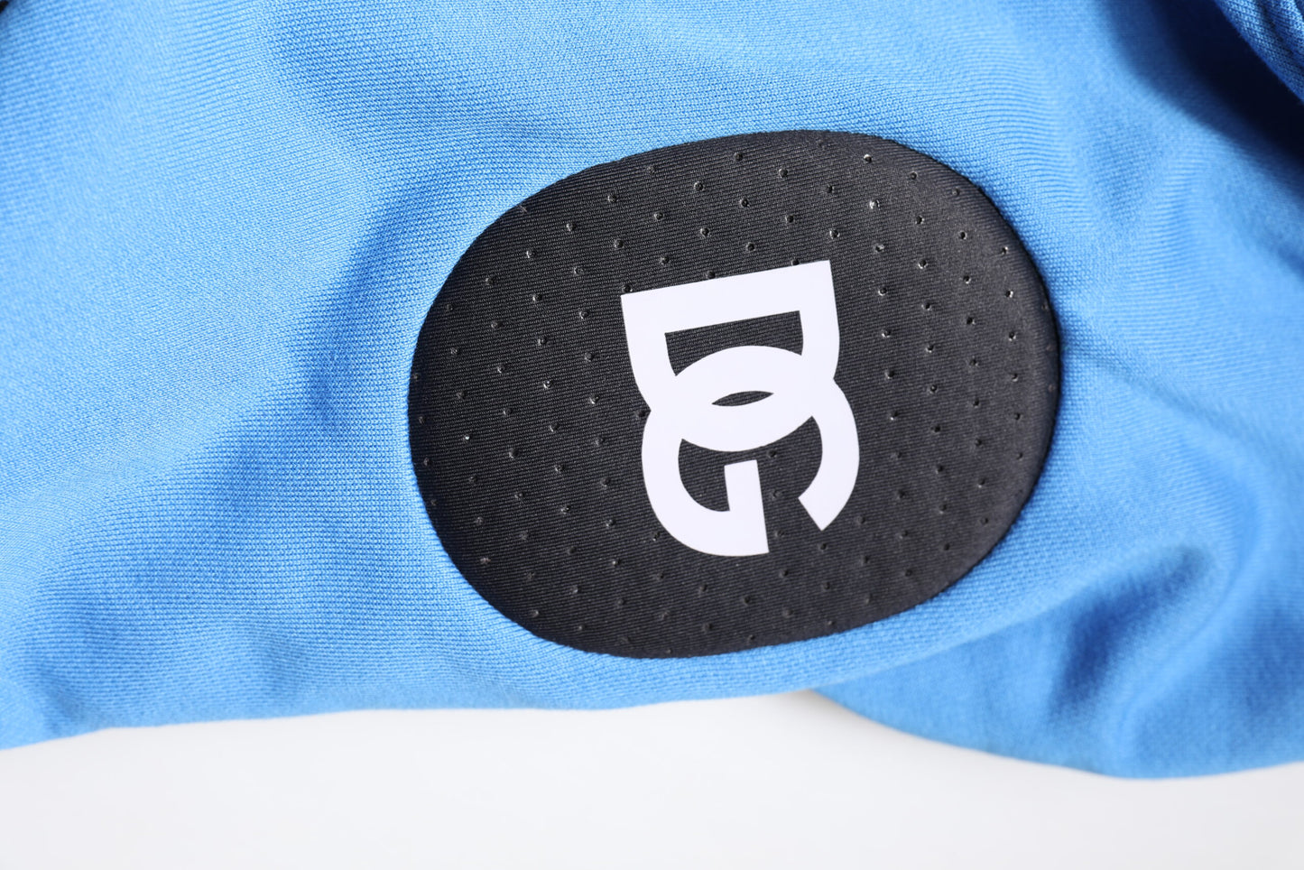 Dolce & Gabbana Blaue Baumwolle Kapuzenjacke Herren Sportswear Weste Pullover